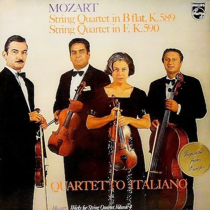 String Quartet In B Flat, K.589 / String Quartet In F, K.590 (Works For String Quartet, Volume 4) by Wolfgang Amadeus Mozart